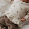 Overslagshirt ruffle | Hydrofiel bloemen - Afbeelding 2