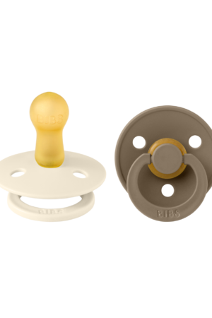 bibs 2 pack | Ivory/Dark oak