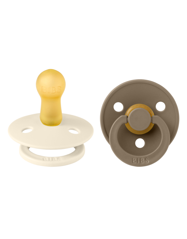bibs 2 pack | Ivory/Dark oak