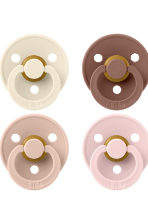 Bibs 4 pack | Ivory/Blush/Woodchuck/Blossom