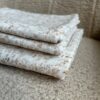 Hydrofiel | Beige flowers - Afbeelding 2