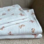 hydrofiel vlinder - swaddle vlinder - hydrofiele doek - hydrofiele doek meisje - hydrofiele doek baby - hydrofiele doek dieren