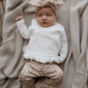 Broekje | Rib leopard beige - Afbeelding 2