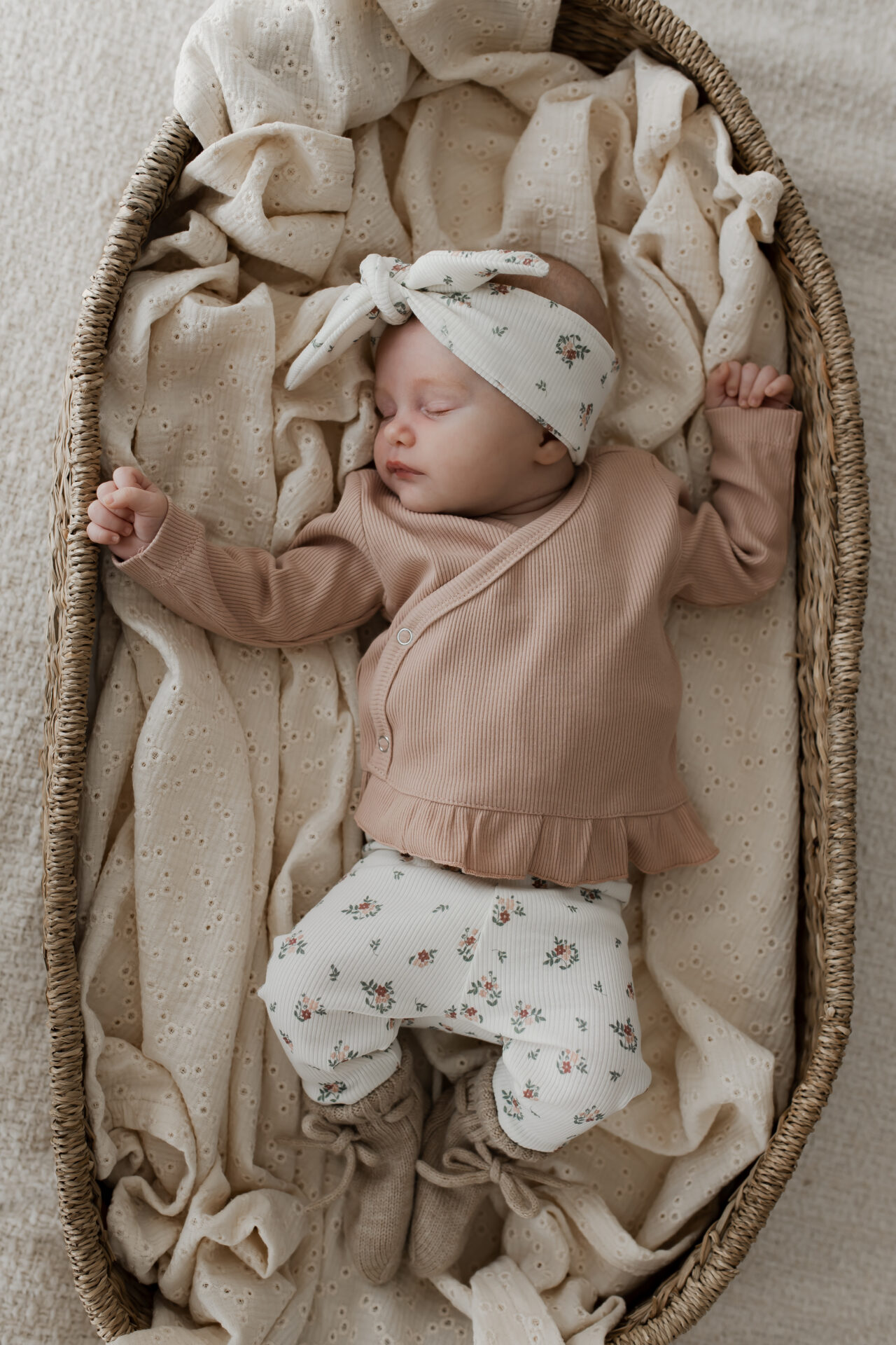 haarband newborn - haarband baby - haarband baby meisje - haarband meisje