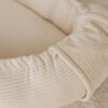Babynestje | Rib beige - Afbeelding 2