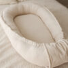 Babynestje | Rib beige - Afbeelding 5