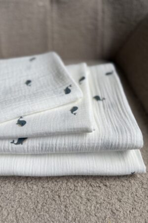 hydrofiele doek baby - hydrofiele doek - hydrofiele doek newborn - hydrofiele doek walvis - hydrofiele doek dieren - swaddle baby - hydrofiele doek jongen - swaddle jongen