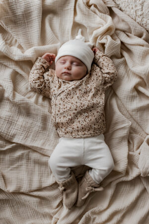 Overslagshirt | Dubbele ruffle flower bomb